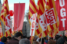 ugt, barcelona, manifestació