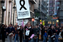 manifestació, Francisco Camps, corrupció, PP