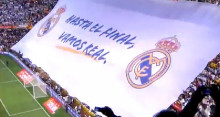 Real Madrid, pancarta, futbol