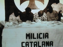 Milícia Catalana, lluita armada, ultradreta