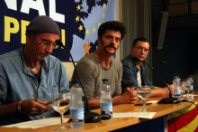 lluís llach, joel joan, àlex casanovas, conferència per l'estat propi