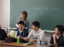 Japó, cursos de català, classe, alumnes
