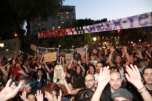 #acampadabcn, indignats