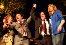 Joan Laporta, Jordi Portabella, Anna Arqué