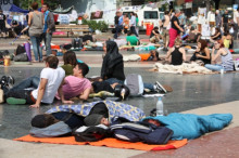 acampada, acampadabcn, manifestants, indignats