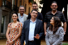 grup parlamentari compromís, Josep Maria Pañella, Fran Ferri, Juan Ponce, Mireia Mollà, Enric Morera, Mònica Oltra