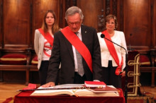 xavier trias, ciu, alcalde de barcelona, presa de possessió