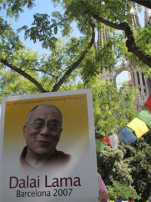 dalai lama sagrada família