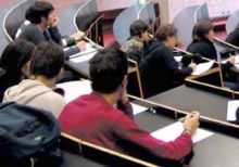 aula upf universitat classe