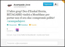 Acampada Jove