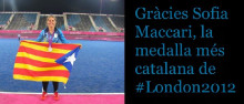 Gràcies Sofia Maccari, la medalla més catalana de #London2012