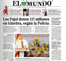 portada d'avui de El Mundo