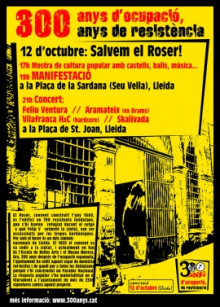 manifestacio lleida 300 anys ocupacio 