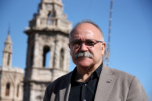 Josep-Lluís Carod Rovira, la vigília de l'entrega dels Premis Octubre, on va resultat premiada la seva novel·la 'La passió italiana'.