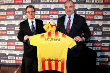 Presentació de la segona equipació de la selecció