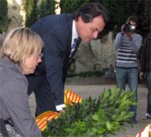 artur mas ofrena floral