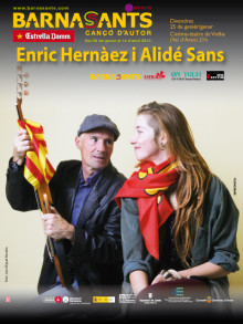 Enric Hernaez & Alide Sans obriran el BarnaSants a Vielha aquest proper divendres 25 de gener