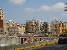 plaça lesseps barcelona obres