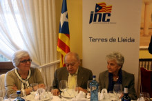 A la Noguera, Pujol ha participat al lliurament de premi Compromís de les Joventuts Nacionalistes de Catalunya a una militant de Balaguer.