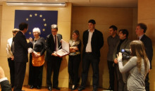 El Col·lectiu Emma ha rebut la menció honorífica del Premi Ernest Udina a la Trajectòria Europeista