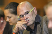 Raül Romeva, eurodiputat per ICV, al Parlament Europeu