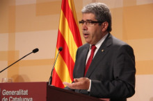 Francesc Homs. Portaveu del Govern.