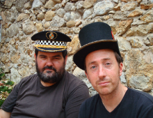 Àlex Martín i Sebastià Bennassar (esquerra)