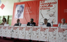 El portaveu del Govern i conseller de la Presidència, Francesc Homs, ha presidit l'acte d'inauguració de la 45ª edició de l'UCE.