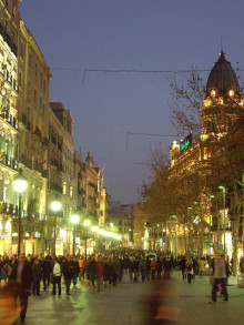 barcelona carrer portal de angel