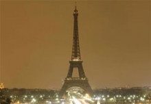 eiffel apagada