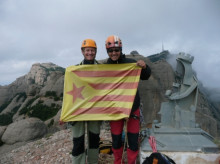 El Cavall Bernat, a Montserrat, coronat