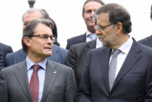 Els presidents català i espanyol, en una imatge d'arxiu.