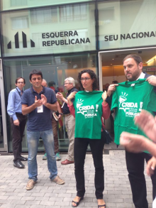 Junqueras i Rovira solidaris amb la lluita dels docents de les Illes avui al Consell Nacional d'ERC