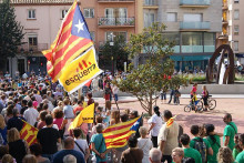 Manifestació contra les retallades