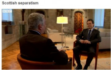 Entrevista president Mas a la BBC