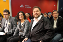 Junqueras i Marta Rovira al consell nacional d'aquest dissabte