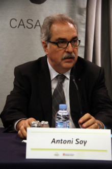Antoni Soy en la seva etapa de Director General d'Industria durant el tripartit