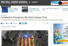 L'article del 'Wall Street Journal' sobre l'impacte de les europees en el procés independentista