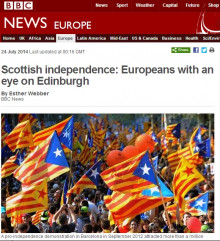 BBC i el referèndum a Catalunya