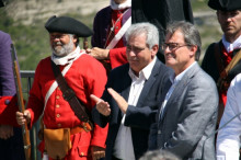 Artur Mas durant la commemoració del Tricentenari de la Batalla de Talamanca