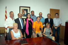 Junqueras a l'Ajuntament d'Artesa de Segre