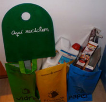 reciclar separació residus medi ambient ecologia separació