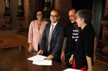 Acords entre CiU i ERC i resolució conjunta amb ICV i la CUP