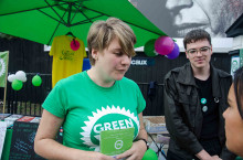 Alice, Green Party, Yes Scotland