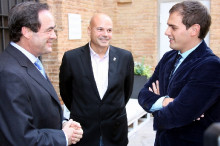José Bono amb Albert Rivera a Sitges fa prop d’un any. Foto ACN