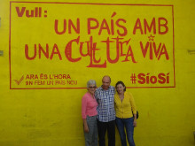 Muriel Casals, Lluis Llach i Carme Forcadell