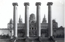columnes puig i cadafalch montjuic