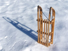 trineu neu esqui muntanya nevada hivern nadal