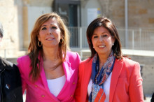 Sánchez-Camacho amb la candidata popular a Lleida