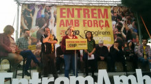 L'administrativa i activista sindical, Maria José Lecha, encapçalarà la llista de CUP-Capgirem Barcelona a les pròximes eleccions municipals, candidatura que s'ha presentat aquest dissabte a la tarda